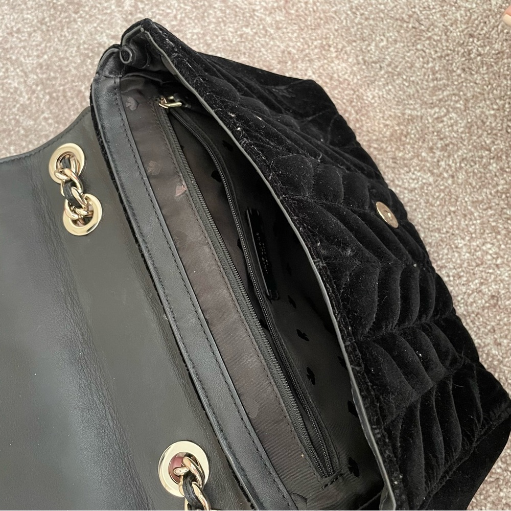 Kate Spade Black Quilted Crossbody Bag - Picture 7 of 10